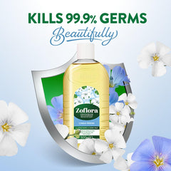 Zoflora Multipurpose Disinfectant - Linen Fresh- 500 ml | Anti-bacterial | All surface Cleaner | Home, Kitchen & Bathroom Cleaning | Eliminates Odour | 24 Hours fragrance