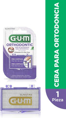 Gum Orthodontic Transparent Wax - Mint Flavoured - With Vitamin E & Aloe - Prevent painful ulceration -relieve irritations on cheeks & gums - Pre-cut pieces for hygienic application-Mirror included