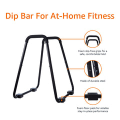 Barra de fitness para dips de Amazon Basics