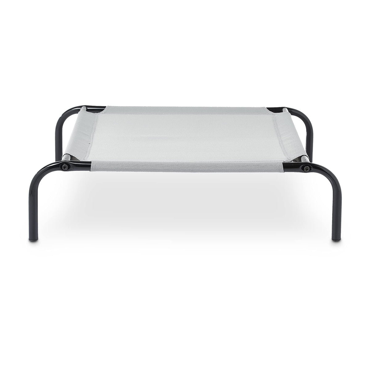 Cooling Elevated Dog Bed with Metal Frame, Large, 130.3 x 80.01 x 19.5 centimeters, Grey