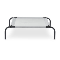 Cooling Elevated Dog Bed with Metal Frame, Large, 130.3 x 80.01 x 19.5 centimeters, Grey