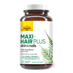 Country Life Maxi-Hair Plus Capsules 120's