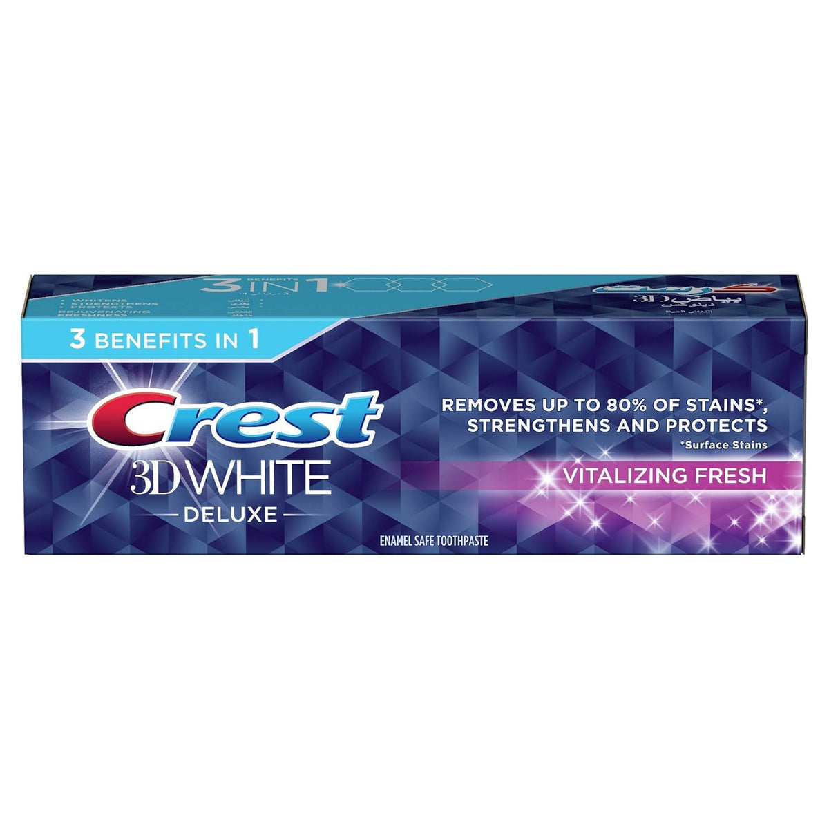 Crest 3D White Deluxe Instant Pearl Toothpaste 75ml