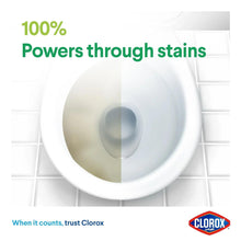 Toilet bowl cleaner view of toilet bowl with visible cleaned rim