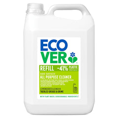 Ecover Plant Based All Purpose Cleaner Lemongrass & Ginger Refill, 5L