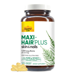 Country Life Maxi-Hair Plus Capsules 120's