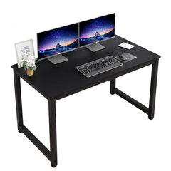 Computer Desk 120 * 60cm, Computer Laptop Table Desk Office Desk Study Writing Desk Easy Assembly, Computer Desk Modern Simple Style for Home Office