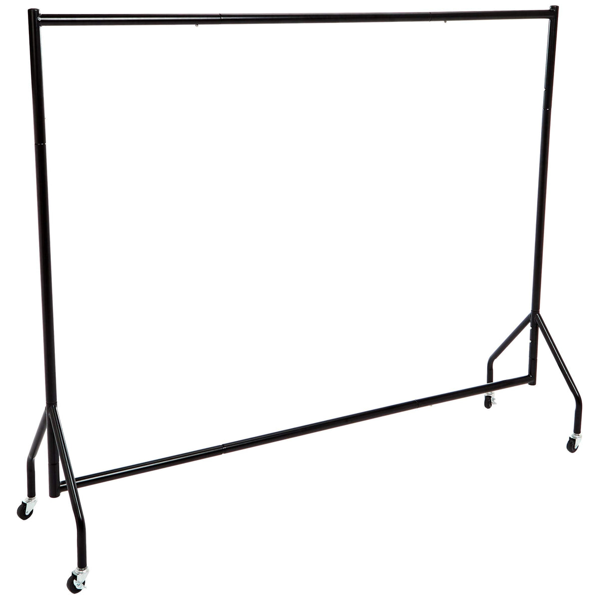 Perchero Amazon Basics para ropa, 1,82 x 1,52 m, color negro