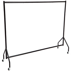 Perchero Amazon Basics para ropa, 1,82 x 1,52 m, color negro