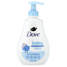 Dove, Baby, Sensitive Skincare Wash, Rich Moisture, 384 ml (13 fl oz)