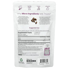 Micro Ingredients, Milk Thistle Extract, 360 Capsules (100 mg per Capsule)
