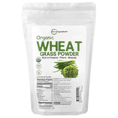 Micro Ingredients, Organic Wheat Grass Powder, 454 g (16 oz)