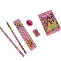 6 Pcs Princess Stationery Kit – Perfect Gift for Kids & Fans, Ideal for School & Home