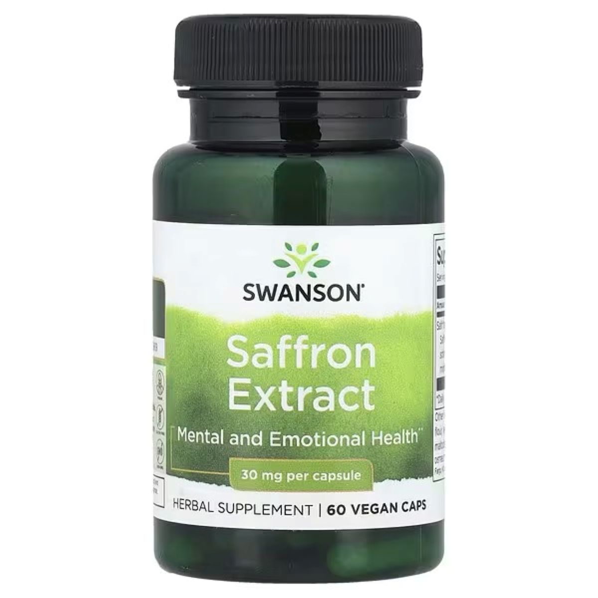 Swanson Vitamins Saffron Extract, 30 mg, 60 Vegan Capsules