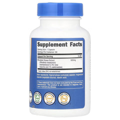 Nutricost Rhodiola Rosea 500mg – 60 Capsules | Premium Herbal Root Supplement