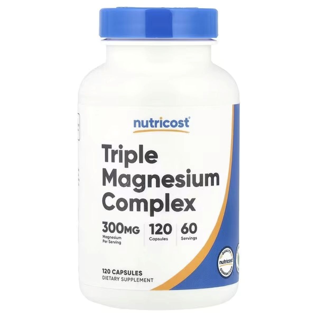 Nutricost Triple Magnesium Complex Capsules, 150 mg per Capsule, 120 Capsules – Magnesium Blend Supplement