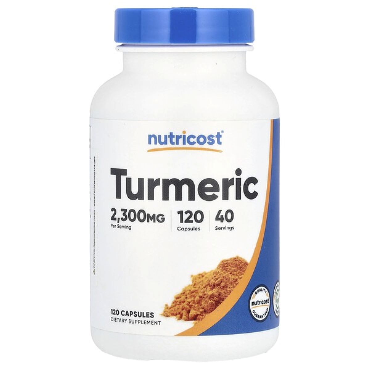 Nutricost Turmeric Supplement – Herbal Antioxidant Support – 120 Capsules