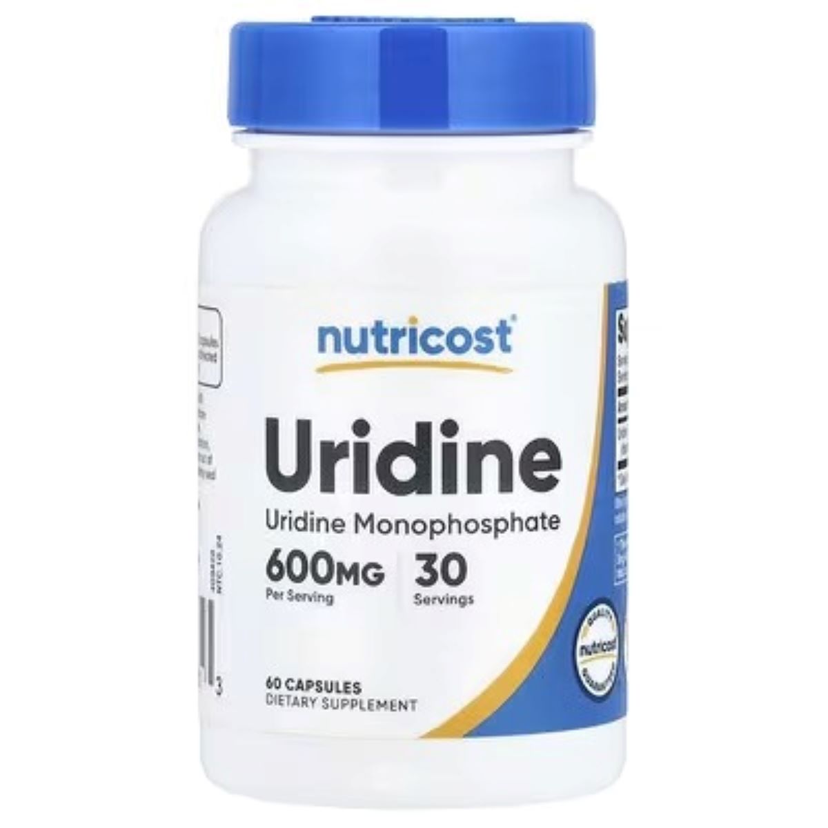 Nutricost Uridine 300mg – 60 Capsules | Premium Nucleotide Supplement