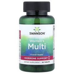 Swanson Women's Multi + Hormone Support – 90 Tablets