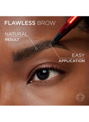 L'Oréal Paris Infallible Faux Brow Pencil Light Brunette – Long-Lasting Micro-Fill Brow Pencil for Natural Defined Brows