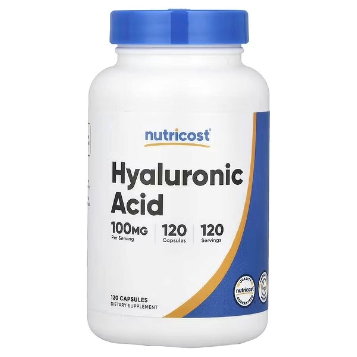 Nutricost Hyaluronic Acid 100 mg – 120 Capsules