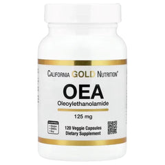 California Gold Nutrition OEA Oleoylethanolamide 125 mg – 120 Veggie Capsules