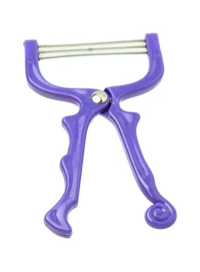 Facial Hair Remover Tool – Spring Hair Removal Device, Purple. Pack of 2