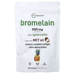 Micro Ingredients, Bromelain With Quercetin, 240 Capsules