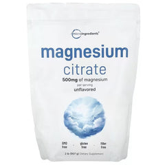 Micro Ingredients, Magnesium Citrate, Unflavoured, 2 lb (907 g)