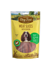 Dog Fest Slices With Venison For Adult Dogs 90g