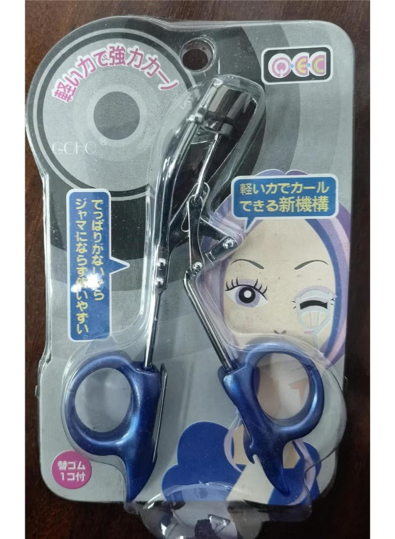 Stainless Steel Integrated Sunflower Style Eyelash Curler – Wide-Angle Lash Lift Tool