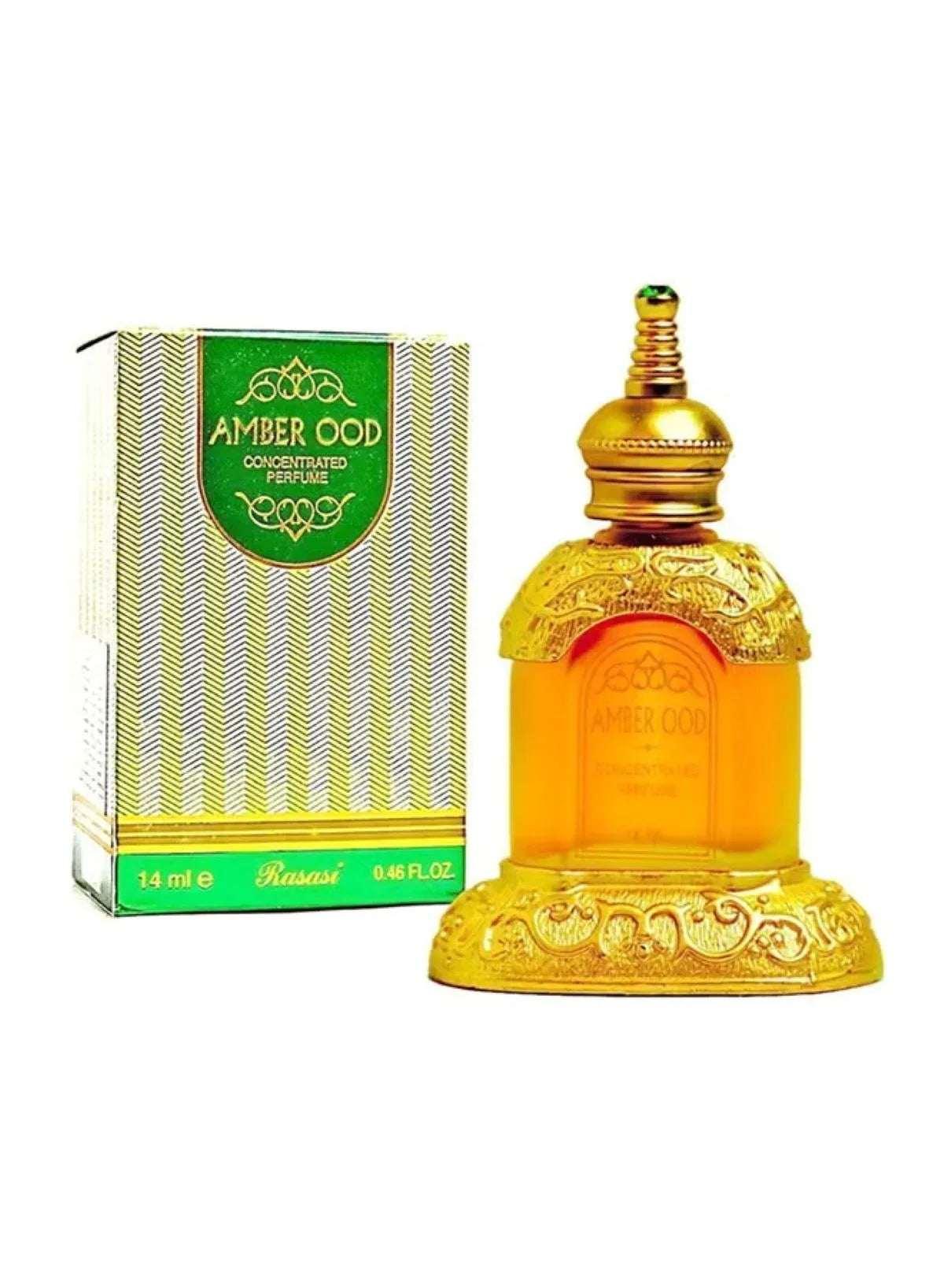 Rasasi Amber Ood Concentrated Perfume Oil 14ml (Attar)