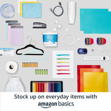 Assorted hanging organizers and accessories with a light colored hanger