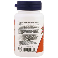 Now Foods, Vitamin A, 10, 000 Iu, 100 Softgels