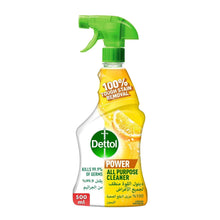 All-purpose cleaner spray bottle with green trigger and yellow lemon label, 500 ml