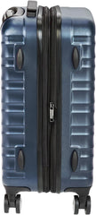 Maleta rígida con ruedas Amazon Basics, con candado TSA, 53 cm (21 pulgadas), policarbonato, color azul marino