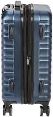 Maleta rígida con ruedas Amazon Basics, con candado TSA, 53 cm (21 pulgadas), policarbonato, color azul marino
