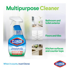 Limpiador en aerosol multiusos Clorox con lejía (paquete de 2 x 750 ml)