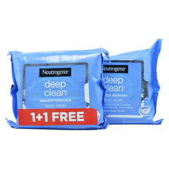 Neutrogena Deep Clean Makeup Remover, 25 Wipes (2 Pack)