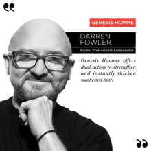 Kerastase Genesis Homme ambassador Darren Fowler portrait