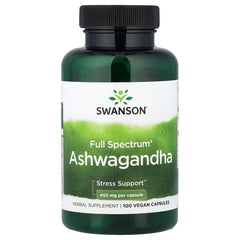 Swanson Ashwagandha (450mg, 100 Capsules)