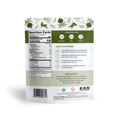 Organic Traditions Maca X-6 Powder | 150 g | Adaptogen | Gelatinized 6:1 Concentration | Peruvian Ginseng | USDA Organic