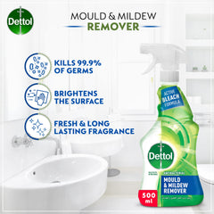 Dettol Trigger Bundle (limpiador de cocina, baño, multiusos, moho y hongos) 500 ml x 4