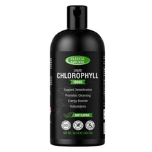Oladole Natural liquid chlorophyll supplement bottle, black, mint flavor, 300 ml