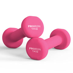 Mancuernas de neopreno PROIRON Pesas Ejercicio y Fitness Mancuernas en 1kg 1.5kg 2kg 3kg 4kg 5kg 8kg 10kg Par