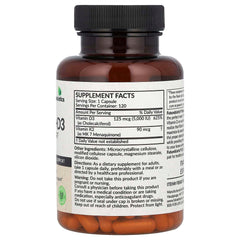 Futurebiotics Vitamin K2 + D3, 120 Capsules