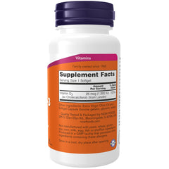 Now Vitamin D3 1