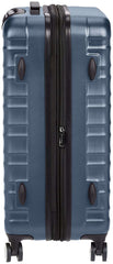 Hardside Spinner Luggage with TSA Lock - 24-Inch (60cm), Material: Polycarbonate, Navy Blue