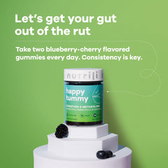 Nutrili Happy Tummy Probiotics Sugar Free Gummies (1 month) | Digestion & Metabolism | Probiotics, Prebiotics, Botanicals & Vitamins
