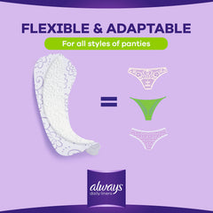 Always Pantyliners Multiform Normal Fresh Scent 60 Daily Liners